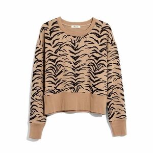 Madewell Tiger Cropped Sweatshirt